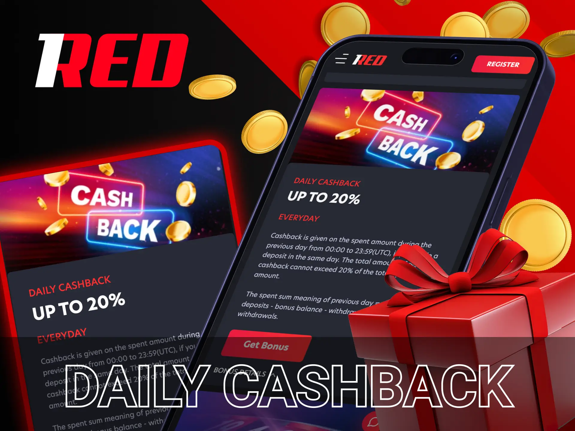 Make rebates from your refills every day thanks to a special program from 1Red.